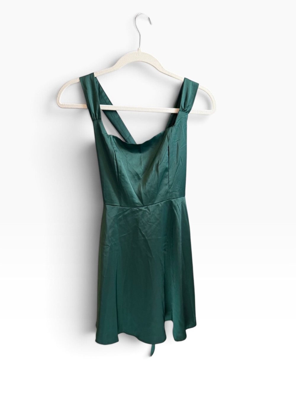 Lulu's Teal Green Sleeveless A-Line Mini Dress